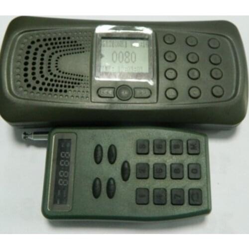 CP-387100M Remote Control Bird Caller Hunting Electronic Decoy Mp3 Sounds Player Hunting Decoy Built-in 110 Sounds