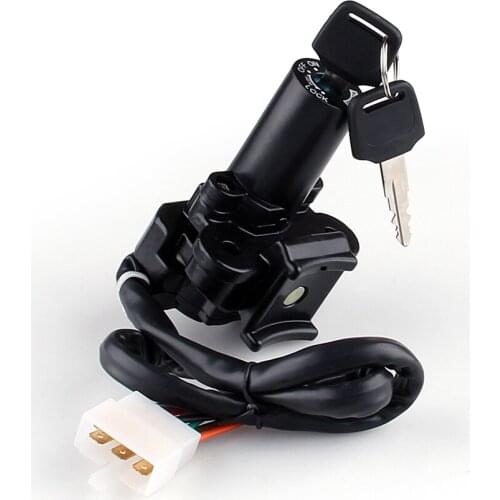 Artudatech Ignition Switch Lock Keys For Kawasaki ZZR 400 600 ZX-7R 9R ZXR750 ZXR400 Motocycle Accessories Parts