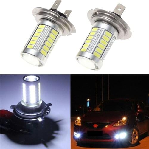 Motorcycle Headlight Blub H4 H7 Fog Lamp Daytime Light White Color Super Bright Replace Halogen Bulb