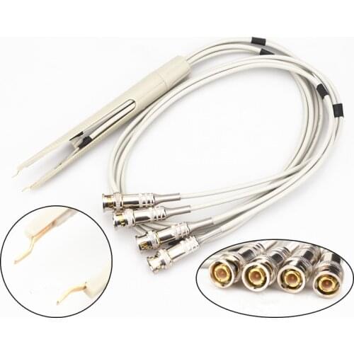 LCR Digital Bridge Clamp Patch DC Low Resistance Test Line Battery Internal Resistance Clamp Tweezers Capacitor Clamp Meter Pen