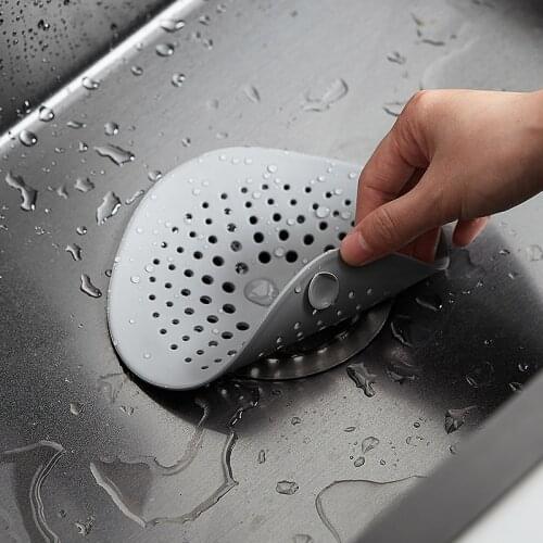 Kitchen Sink Strainer Anti-Blocking Shower Filter Drain Hair Catcher Anti-clogging Bathroom Accessories