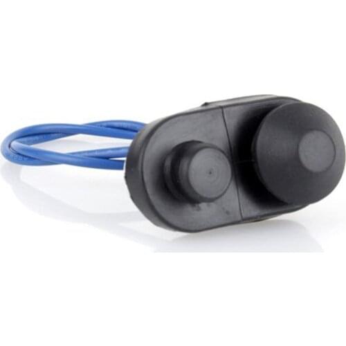 1pc Car Interior Door Light Switch Black Door Color Light Switch Universal Button Door Light Switch Auto Interior Parts