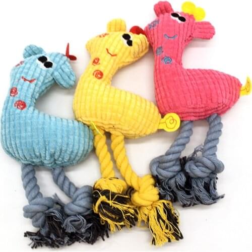 1Pcs Puppy Pet Toys for Small Dogs Fleece Resistance To Bite Dog Toy Teeth Cleaning Chew Training Toys Pet Supplies Puppy Dogs