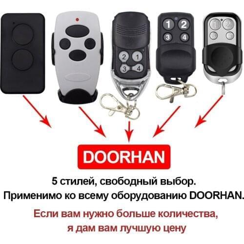 10pcs DOORHAN TRANSMITTER 2/4 DOORHAN TRANSMITTER -2 PRO / TRANSMITTER -4 PRO / Premium RC black 4 garage gate remote control