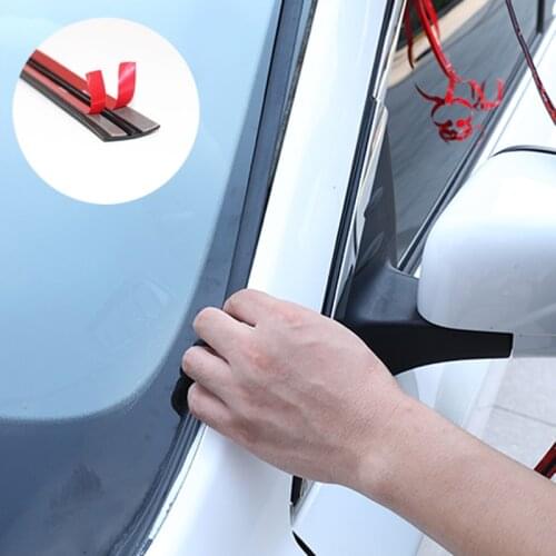 Car Door Seal Strips Weatherstrip Sound Insulation Sealing Strip For Audi A3 A4 A5 A6 A7 A8 B6 B7 B8 C5 C6 TT Q3 Q5 Q7 S3 S4