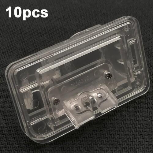 YIFOUM 10pcs Car Rear View Camera Bracket License Plate Light For Suzuki Swift Sport 2010-2017/Ciaz Alivio Keietsu 2014-2016