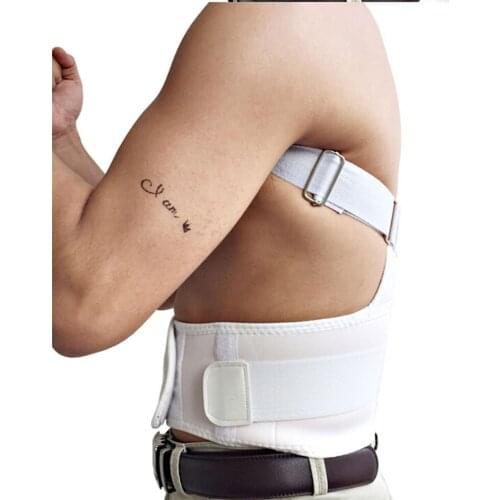 Breathable Back Posture Correction Back Shoulder Support Brace Adjustable Lower Back Support Belt forWomen Men Size S/M/L/XL/XXL