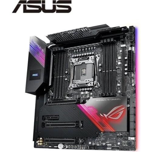 Used For Asus ROG RAMPAGE VI EXTREME ENCORE Original Desktop Intel X299 DDR4 Motherboard LGA LGA 2066 USB3.0 M.2 SATA3