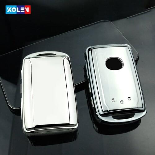 Soft TPU Car Remote Key Case Full Cover For Mazda 3 Alexa CX-30 CX30 CX4 CX5 CX-5 CX-8 2019 2020 Fob Shell Styling Accessories