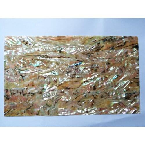 New Zealand abalone paua shell mother of pearl laminate sheet for musical instrument and wood inlay 10pcs/lot 0.5mm thickness