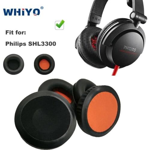 Replacement Ear Pads for Philips SHL3300 SHL-3300 SHL 3300 Headset Parts Leather Earmuff Earphone Sleeve Cover
