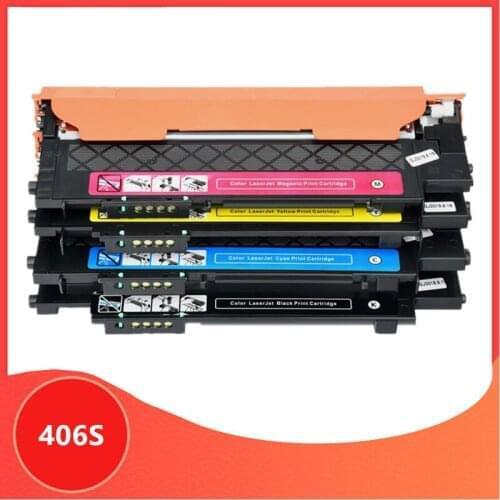 Compatible toner cartridge for samsung 406s k406s CLT-406S CLT-K406S C406S Y406S CLP-360 365w 366W CLX-3305 C460FW 3306FN 3305W