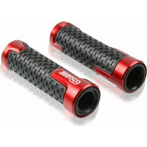 Universal Motorcycle Accessories CNC Aluminum Plastic Motor Handlebar Grips Motorbike Handle Bar For Suzuki GS 500 F GS500F