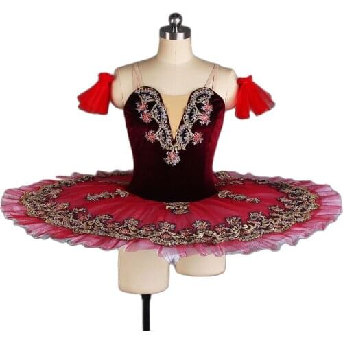 Womens Ballerinas Dance Costume Professional Ballet Tutu Skirt for Adults Girls Ballet Dress Performance Dance Wear BLL432