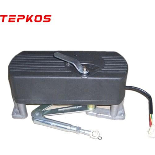 12V electric school bus automatic folding door opening pump mechanism