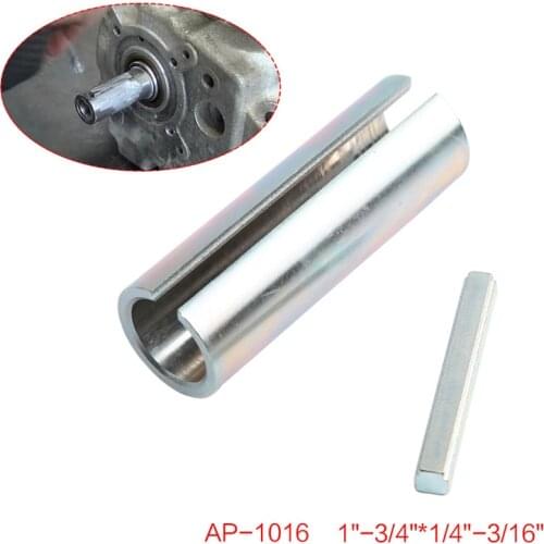 3/4" to 1" Inch w/Step Key Gas Engine Pulley Crank Shaft Sleeve Adapter Predator