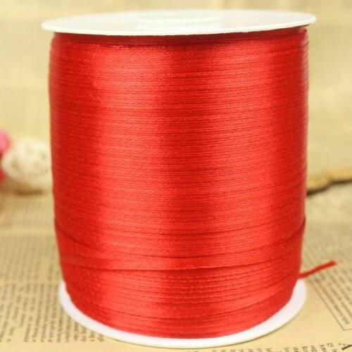 3.5mm 870 Yards Double-sided grosgrain Ribbon for Crafts Tag Rope Wedding Gift Box Bookmark Balloon Tie gold silver red