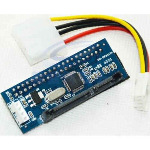 IDE to SATA Adapter Card Converter Desktop Computer 3.5 Inch Hard Disk Optical Disc Drive Parallel Port to Serial Port