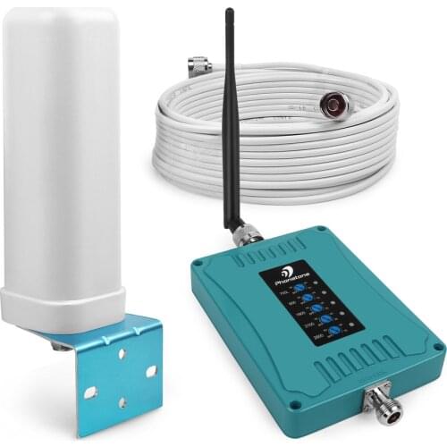 Australia GSM LTE 5 Band Mobile Phone Signal Booster 700/900/1800/2100/2600MHz 70dB 2G 3G 4G Repeater Amplifier for Voice & Data