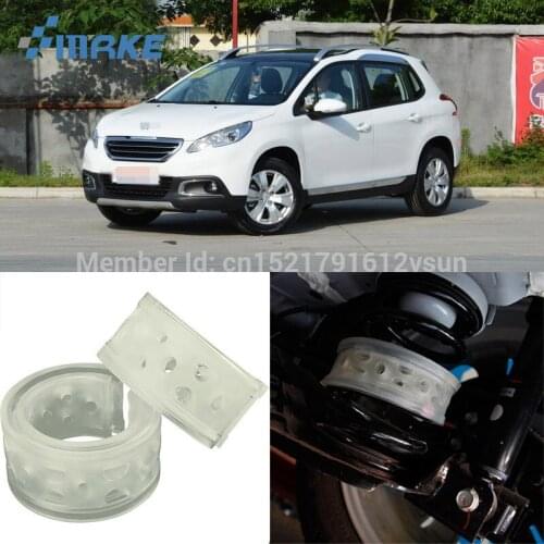 SmRKE For Peugeot 2008 Car Auto Shock Absorber Spring Buffer Bumper Power Cushion Damper Front/Rear High Quality SEBS