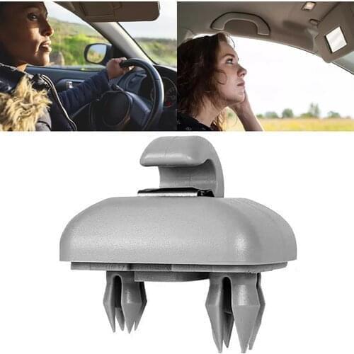 Car Sun Visor Mount Holder Auto Car Accessories Vehicle Replacement Inner Hooks Plastic Clip Holder автомобиль Dropshipping