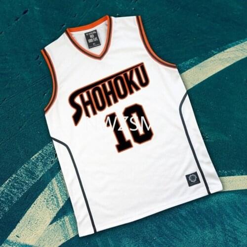 Anime Kurokos Basketball SD Kuroko Tetsuya Basketball suit No.10 yingwood huadao basketball suit of xiangbei high school