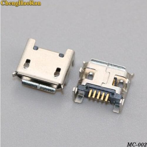 ChengHaoRan micro 5pin Four legs USB connector charging port for Lenovo Thinkpad Vizio Tablet VTAB1008 Acer Iconia Tab A100