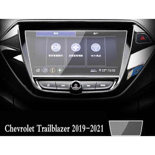 For Chevrolet Trailblazer 2019 2020 2021 Car radio Navigation GPS Toughened glass screen protective film automobile interior