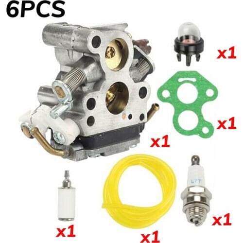 Chainsaw Carburetor 135 140 140E 435 Part Kits 506450501 for Husqvarna 135 140 140E 435 440 435E 440E chainsaw Trimmer Mower Set