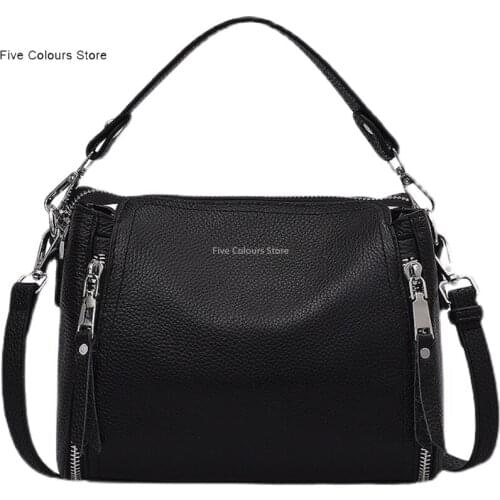 Leather Small Bag 2021 New Bucket Pack Soft Fashion Wild Single Shoulder Messenger Bag Quality Handbag