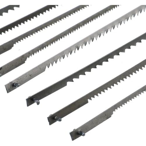 12Pcs 10/15/18/24 Teeth Pinned Scroll Saw Blades 125mm Black Woodworking Power Tools Accessories
