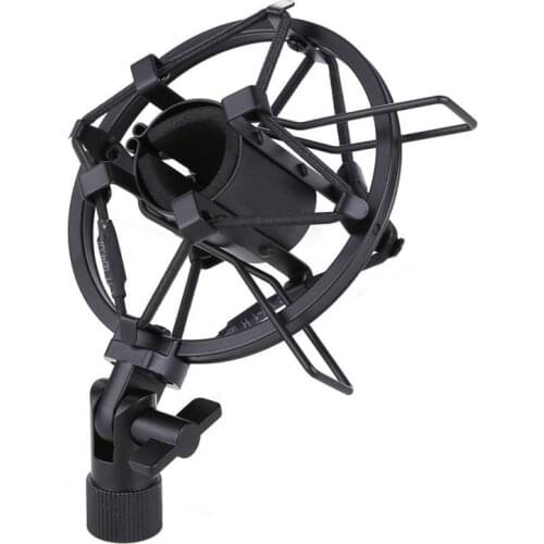 Metal Shockmonut Studio Recording Microphone Shock Mount Spider Mic Holder Clip