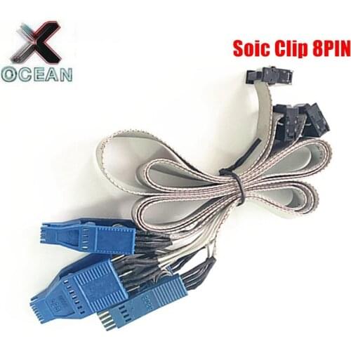 NO. 42 Cable EEPROM DIP-8CON +NO. 43 Cable EEPROM SOIC-14CON +NO.44 Cable EEPROM SOIC-8CON Soic Clip 8PIN Cable for Tacho Pro