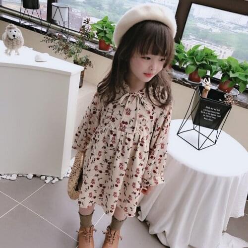 Flower Dress for Girls Elegant Kids Summer Clothing Children Chiffon Dress Birthday Party Clothes For Girls 2 3 4 5 6 7 8 Years