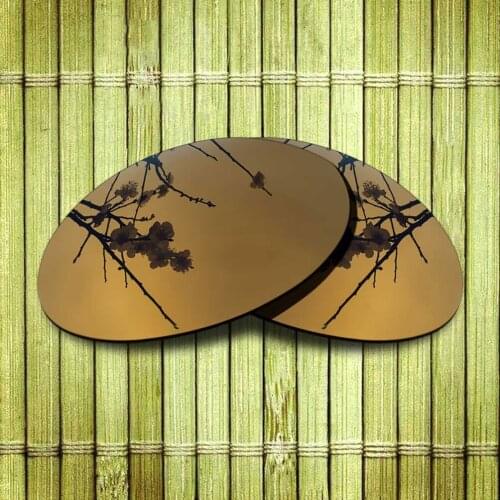 Polarized Replacement Lense For-Oakley Romeo 1 Sunglasses Frame True Color Mirrored Coating - Copper Color Options