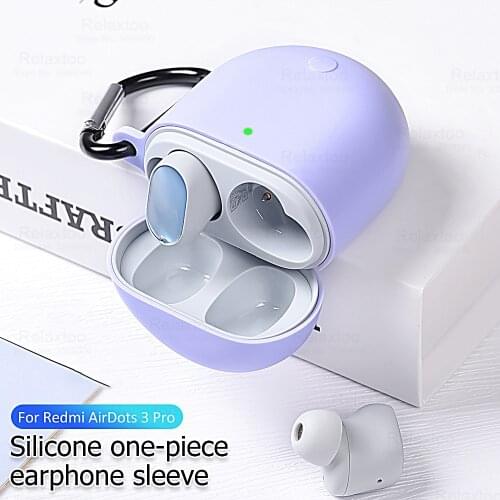 Silicon Earphone Cases For Xiaomi Redmi AirDots 3 Pro Wireless Earphone Cover Protective Case For Air Dots 3 Pro Redmi 3pro Case
