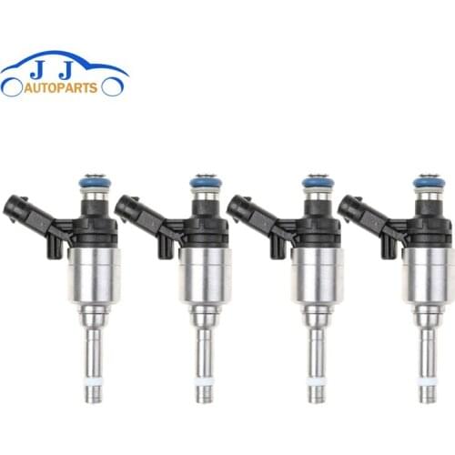 New 4Pcs Fuel Injector 06H906036H 06H906036G For For AUDI A3 A4 A5 A6 A8 Q3 Q5 TT 2.0 TFSI quattro 2004-2017 Replacement