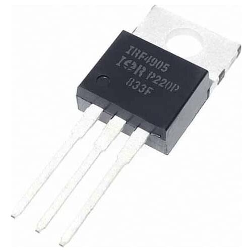 10PCS/LOT IRF4905 IRF4905PBF TO-220 MOS FET P channel field effect 74A 55V 200W new original Triode Transistor