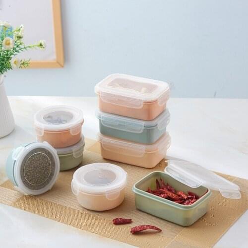 Trumpet Sealed Box Round Storage Box Kitchen Fruit Tools