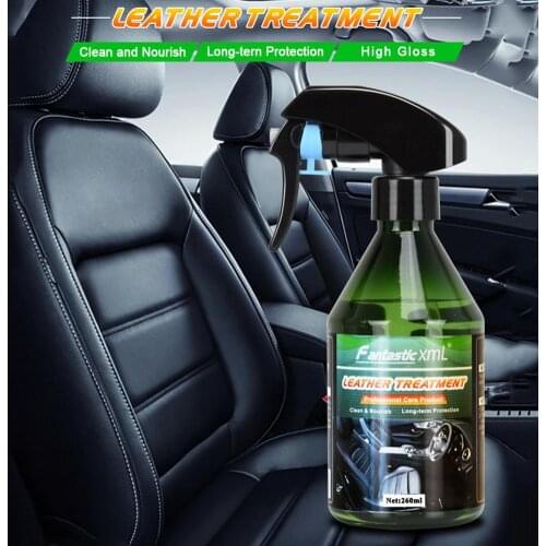 260ml Car Interior Rubber And Plastic Retreading Agent Auto Hydrophobic Polish Nano Coating Spray Scratch Repair Cleaning Agent