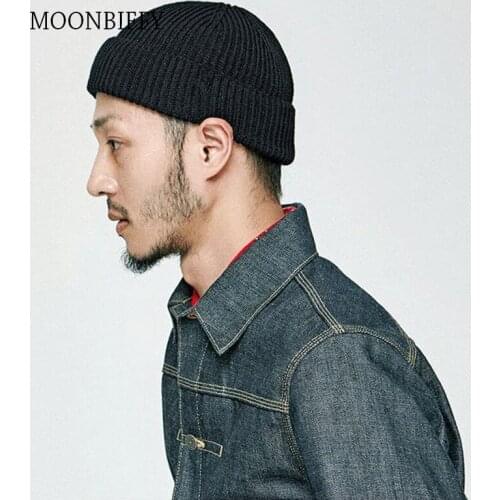 Winter Warm Beanies Casual Short Thread Hip Hop Hat Adult Men Beanie Female Wool Knitted Beanie Skull Cap Elastic Hats Unisex