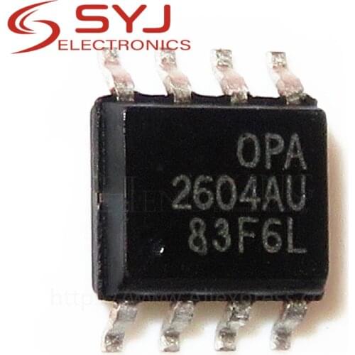 5pcs/lot OPA2604AU OPA2604A OPA2604 SOP-8 In Stock