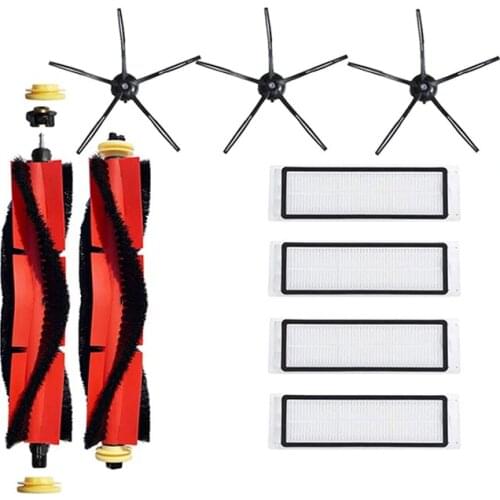 9 Set Replacement Parts Compatible for Xiaomi Roborock S5 Max S6 S60 S5 S50 T6 Mop Black Side Brush Accessories