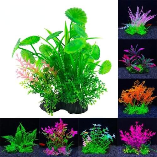 Fish tank landscaping artificial aquatic plants Micro landscape aquarium simulation fish tank decoration aquarium accessories