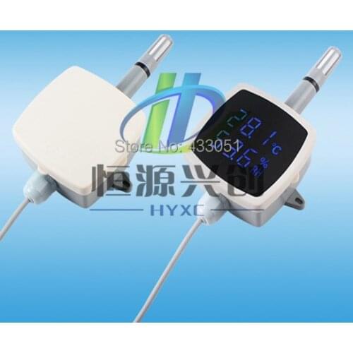 Digital temperature and humidity transmitter Output signal: RS485 With LED display function Convenient network running
