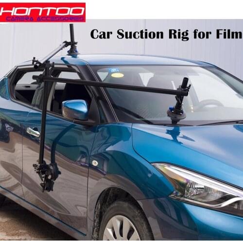 HONTOO DSLR Gimbal Suction Mount Rig Car filming stabilizer Car Holder support rig for 3-Axis gimbal DJI RONIN S RS2 Zhiyun