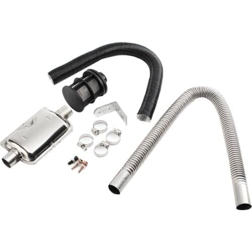 Diesel-Parking Heater 24mm Exhaust-Silencer 25mm Filter Exhaust Air Intake Pipe Hose Line for Eberspacher