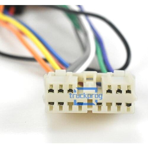 TruckProg ISO Radio Adapter Cable for MITSUBISHI 1995+ Car Stereo Connection cable plug