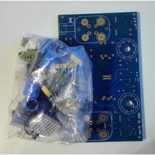 300B Tube Amplifier Kits PCB No Including Tubes No Soldering 6SN7 Preamp 5U4G Rectifier HIFI Audio DIY