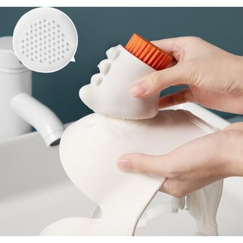 Multi-functional Shoes Brush Sneaker Boot Shoes Brushes Cleaner Strong Plastic Household Laundry Cleaning Accessories Random